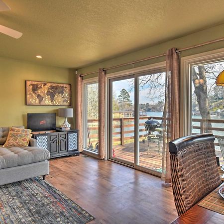 Lakefront Hot Springs Home With Updated Deck And Dock! 외부 사진