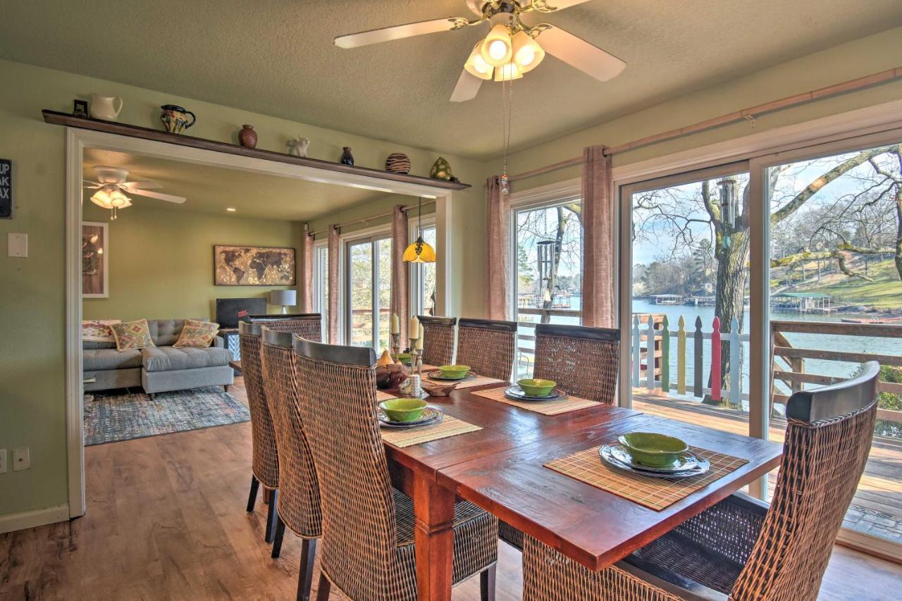 Lakefront Hot Springs Home With Updated Deck And Dock! 외부 사진