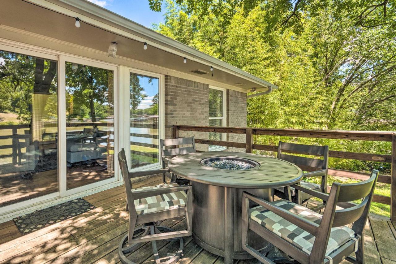Lakefront Hot Springs Home With Updated Deck And Dock! 외부 사진