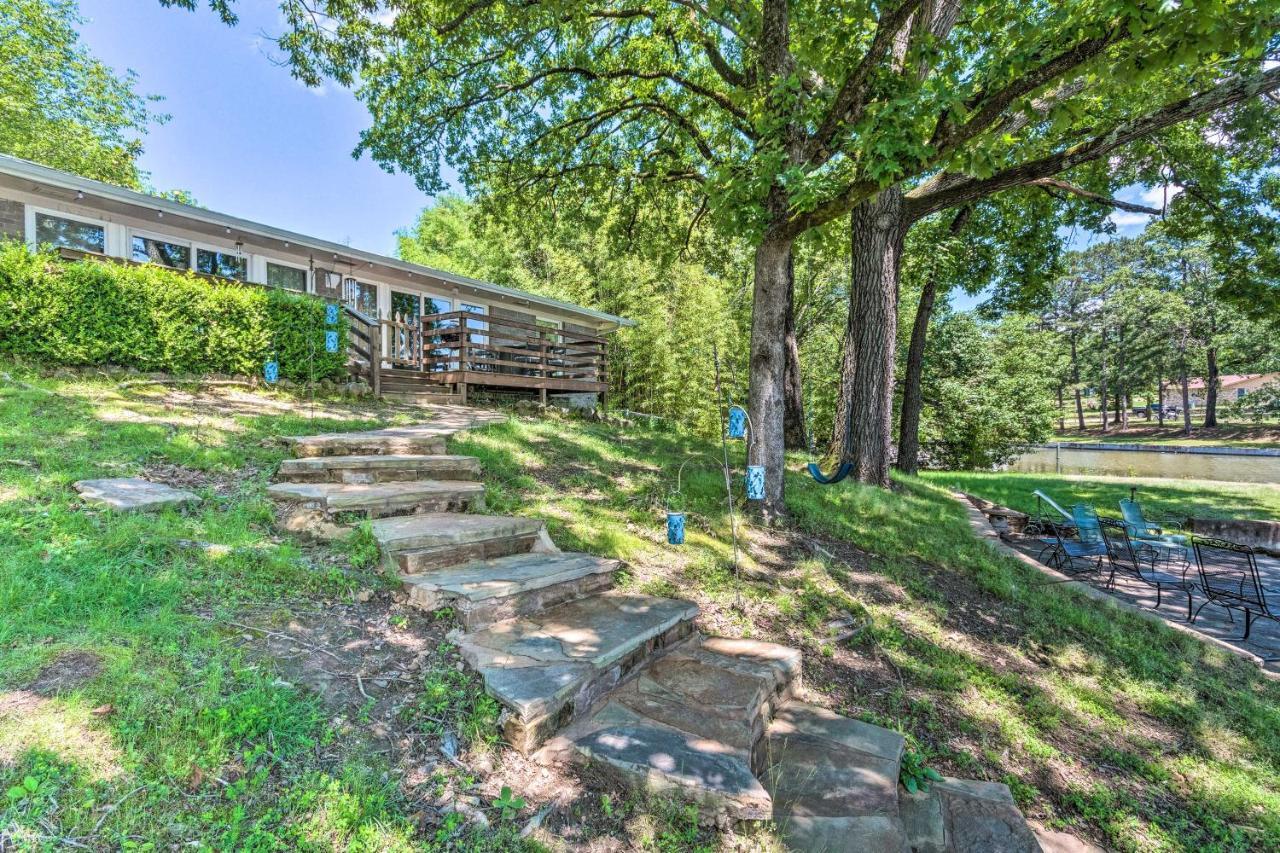 Lakefront Hot Springs Home With Updated Deck And Dock! 외부 사진