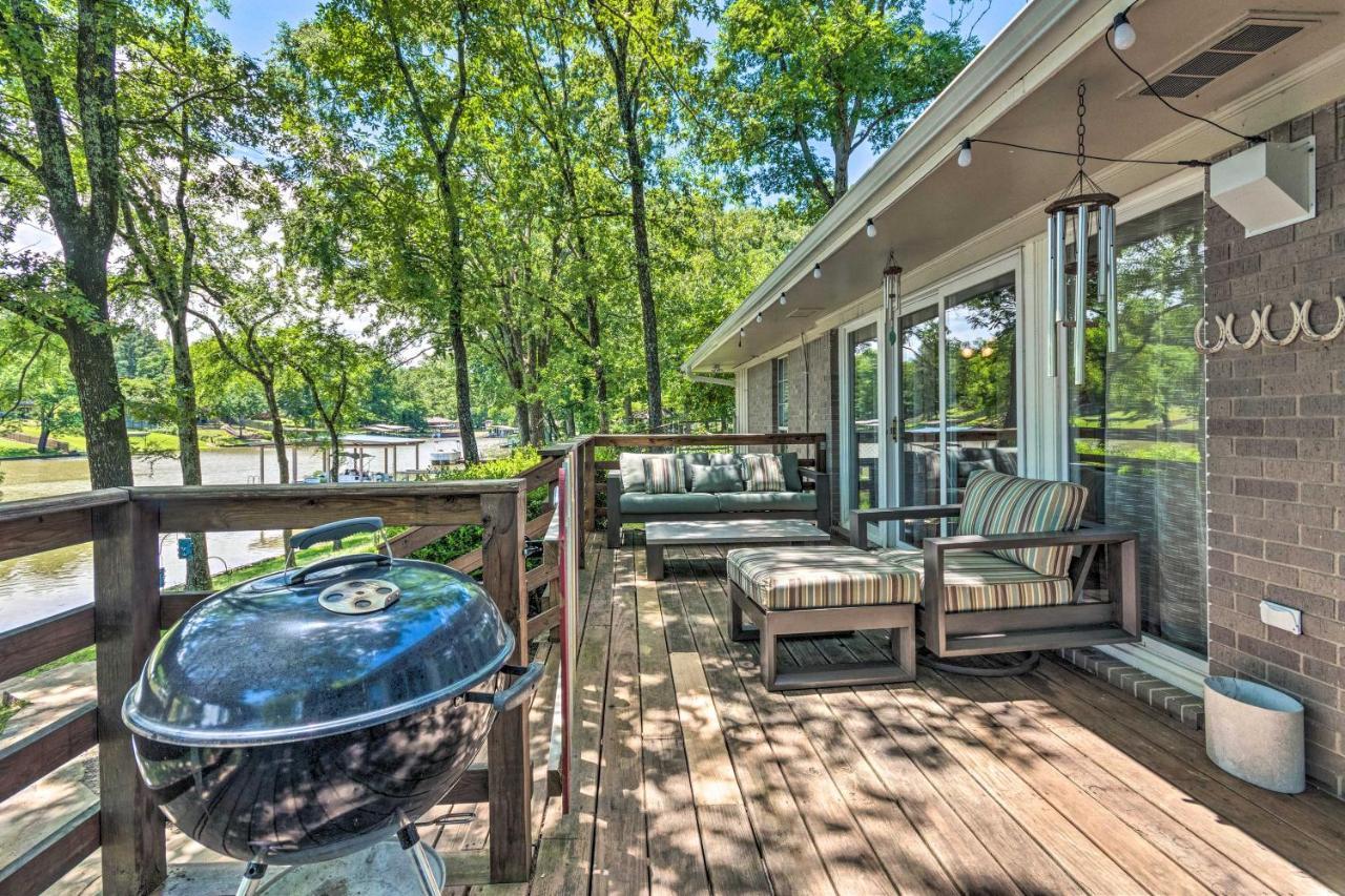 Lakefront Hot Springs Home With Updated Deck And Dock! 외부 사진